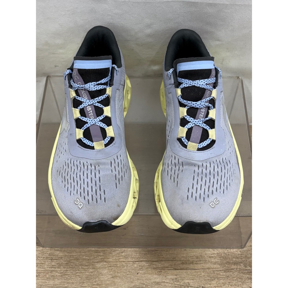 Once We Were Warriors Gray and Yellow Athletic Shoes - Picture 3 of 10